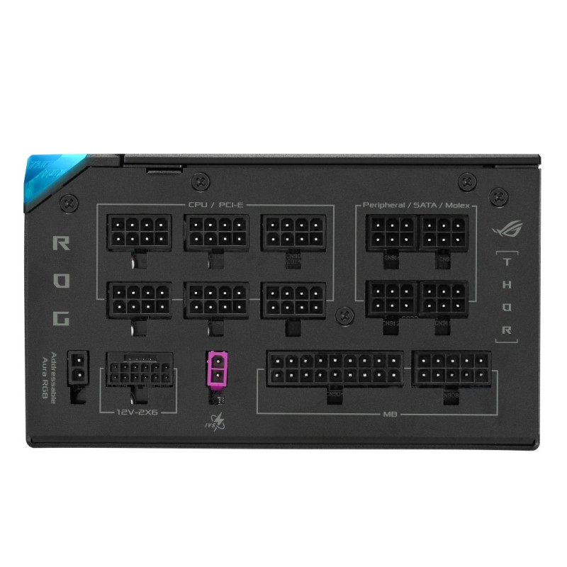 Napajalnik - 1000W Asus ROG Thor III 80Plus Platinum 94% ATX 3.1 (Gen5) Modular 140mm črna (90YE00V3-B0NA00) ASUS Napajalnik - 1000W Asus ROG Thor III 80Plus Platinum 94% ATX 3.1 (Gen5) Modular 140mm črna (90YE00V3-B0NA00)