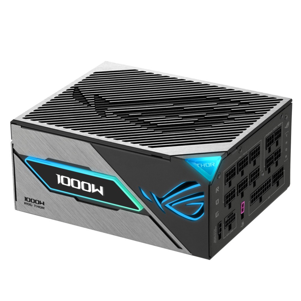 Napajalnik - 1000W Asus ROG Thor III 80Plus Platinum 94% ATX 3.1 (Gen5) Modular 140mm črna (90YE00V3-B0NA00) ASUS Napajalnik - 1000W Asus ROG Thor III 80Plus Platinum 94% ATX 3.1 (Gen5) Modular 140mm črna (90YE00V3-B0NA00)