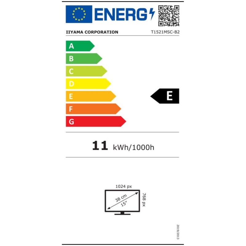 Monitor touch Iiyama 38,1 cm (15,0) T1521MSC-B2 1024x768 POS TN 8ms VGA HDMI USB Zvočniki 7H ProLite interaktivni monitor Iiyama Monitor touch Iiyama 38,1 cm (15,0) T1521MSC-B2 1024x768 POS TN 8ms VGA HDMI USB Zvočniki 7H ProLite interaktivni monitor