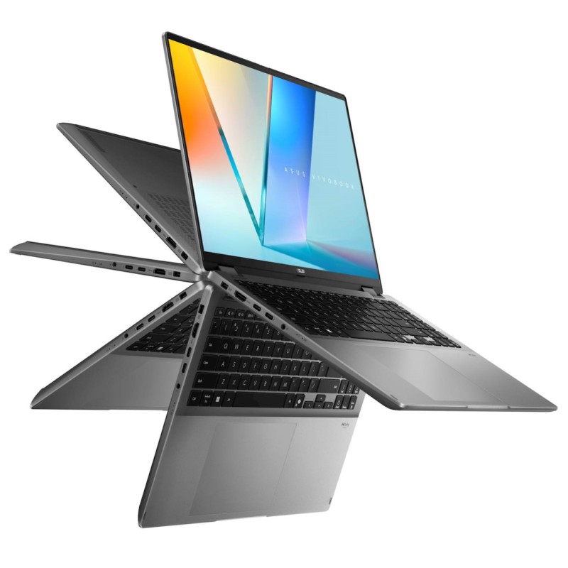 Prenosnik Asus 40,64 cm (16,0) Vivobook 16 2880x1800 OLED na dotik 400nit 120Hz Ultra 7-258V/32GB/SSD1TB/BL/Windows Hello/Flip/Intel Arc/Win11Home (90NB1511-M003E0) ASUS Prenosnik Asus 40,64 cm (16,0) Vivobook 16 2880x1800 OLED na dotik 400nit 120Hz Ultra 7-258V/32GB/SSD1TB/BL/Windows Hello/Flip/Intel Arc/Win11Home (90NB1511-M003E0)