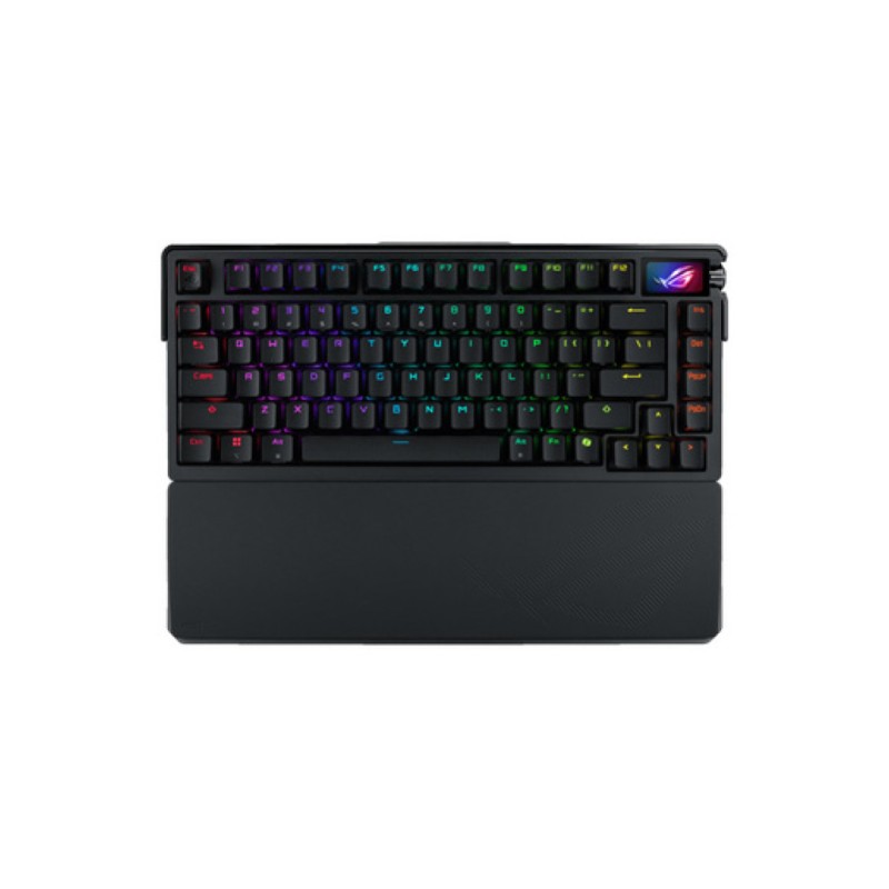 Gaming Tipkovnica brezžična + Bluetooth Asus ROG Azoth Extreme Wireless US | črna RGB (90MP03MA-BKUA01) ASUS Gaming Tipkovnica brezžična + Bluetooth Asus ROG Azoth Extreme Wireless US | črna RGB (90MP03MA-BKUA01)