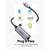 Mrežni adapter USB-C => LAN RJ45 100/1000 Ugreen gigabit (50737) UGREEN Mrežni adapter USB-C => LAN RJ45 100/1000 Ugreen gigabit (50737)
