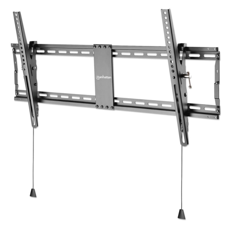 Nosilec Stenski Manhattan za TV 43-100 70kg nagibni naklon +3 to -12° črne barve Manhattan Nosilec Stenski Manhattan za TV 43-100 70kg nagibni naklon +3 to -12° črne barve