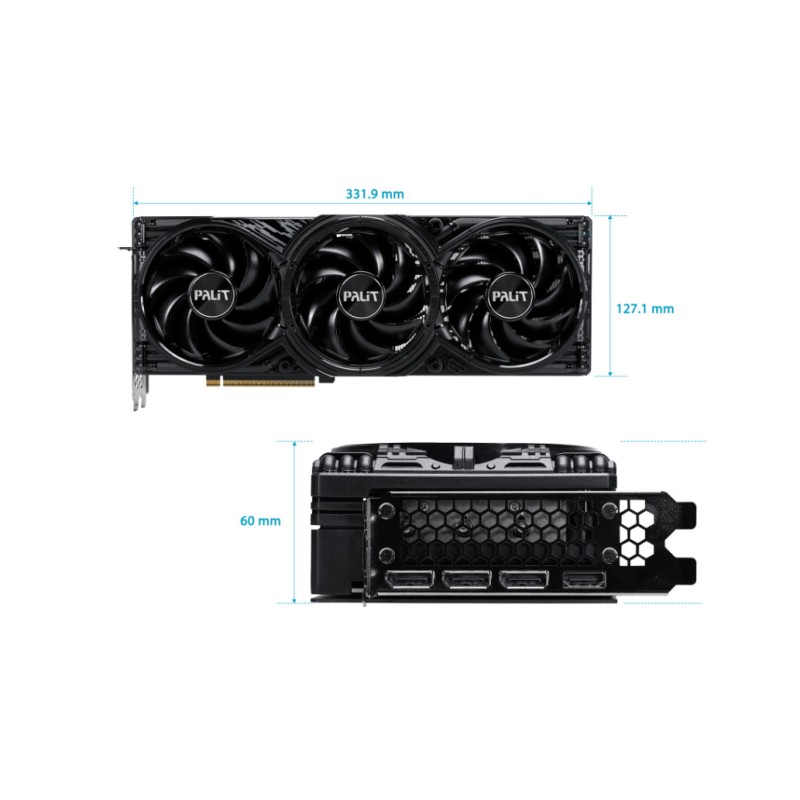 Grafična kartica nVidia RTX5080 Palit Gaming PRO V1 - 16GB GDDR7 (NE75080019T2-GB2031Y) Palit Grafična kartica nVidia RTX5080 Palit Gaming PRO V1 - 16GB GDDR7 (NE75080019T2-GB2031Y)