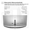 Monitor HP 86,4 cm (34,0) 734pm 3440x1440 Curved konferenca 120Hz IPS 5ms HDMI DisplayPort Thunderbolt4 USB-C 100W DP-Out 5xUSB3.2 USB-C-Out HAS Kamera Zvočniki DCI-P3-99% RJ45 KVM HDR400 HP Monitor HP 86,4 cm (34,0) 734pm 3440x1440 Curved konferenca 120Hz IPS 5ms HDMI DisplayPort Thunderbolt4 USB-C 100W DP-Out 5xUSB3.2 USB-C-Out HAS Kamera Zvočniki DCI-P3-99% RJ45 KVM HDR400