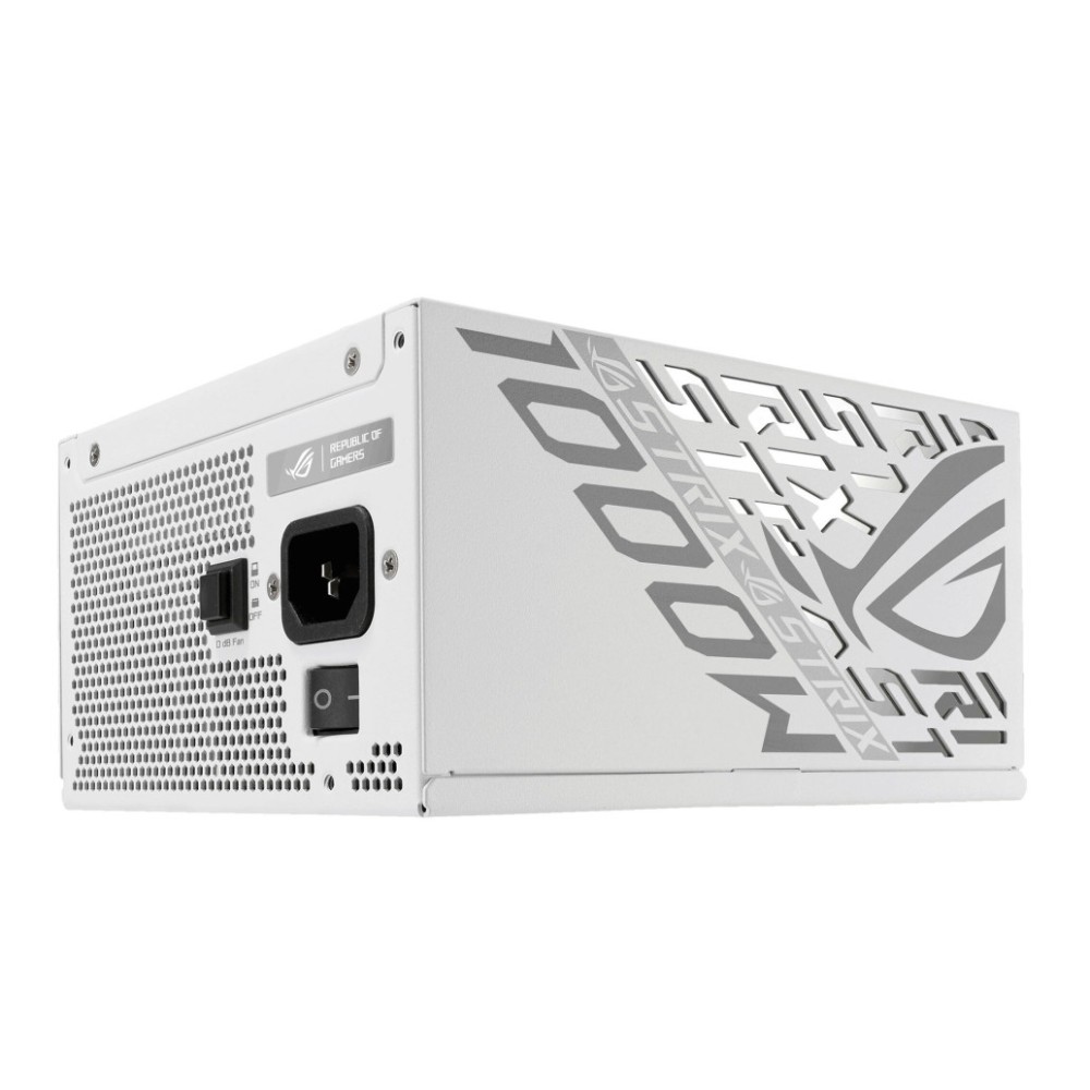 Napajalnik - 1000W Asus ROG STRIX 80Plus Platinum 92% ATX 3.1 (Gen5) Modular 120mm bela (90YE00W4-B0NA00) ASUS Napajalnik - 1000W Asus ROG STRIX 80Plus Platinum 92% ATX 3.1 (Gen5) Modular 120mm bela (90YE00W4-B0NA00)