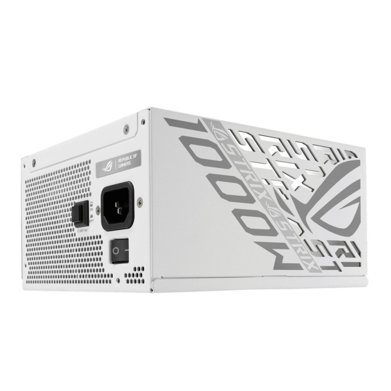 Napajalnik - 1000W Asus ROG STRIX 80Plus Platinum 92% ATX 3.1 (Gen5) Modular 120mm bela (90YE00W4-B0NA00) ASUS Napajalnik - 1000W Asus ROG STRIX 80Plus Platinum 92% ATX 3.1 (Gen5) Modular 120mm bela (90YE00W4-B0NA00)