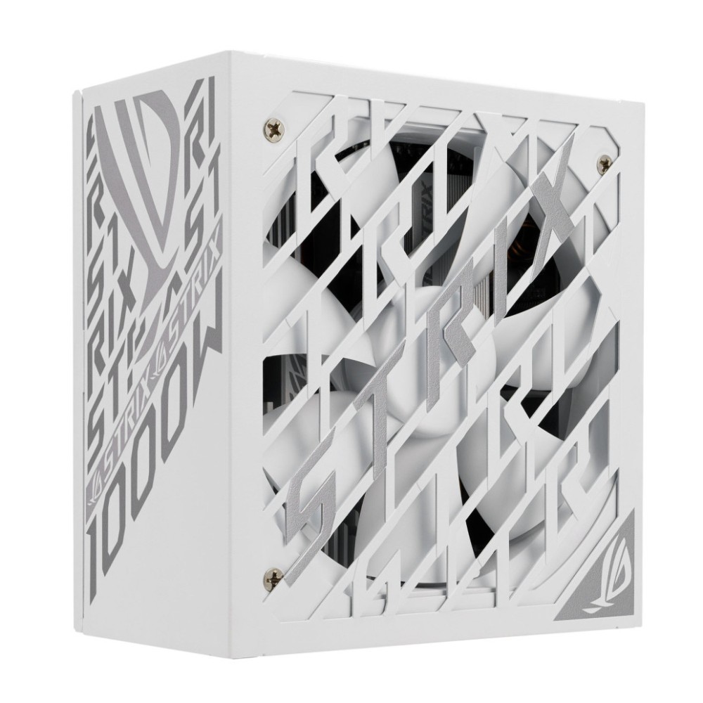 Napajalnik - 1000W Asus ROG STRIX 80Plus Platinum 92% ATX 3.1 (Gen5) Modular 120mm bela (90YE00W4-B0NA00) ASUS Napajalnik - 1000W Asus ROG STRIX 80Plus Platinum 92% ATX 3.1 (Gen5) Modular 120mm bela (90YE00W4-B0NA00)