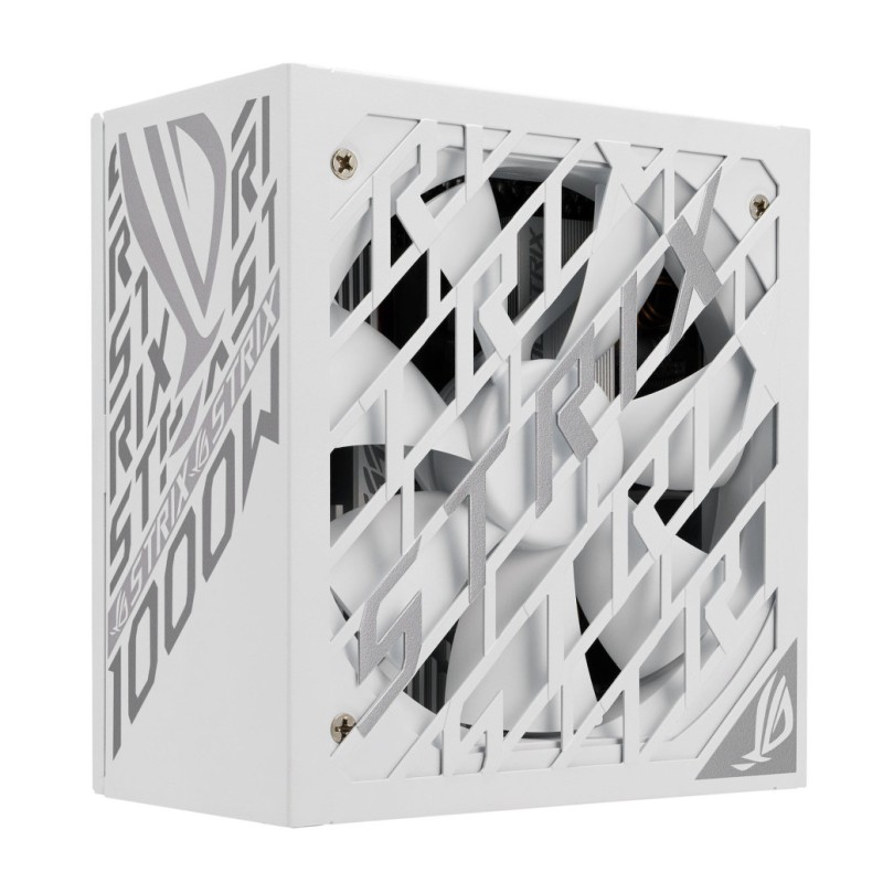 Napajalnik - 1000W Asus ROG STRIX 80Plus Platinum 92% ATX 3.1 (Gen5) Modular 120mm bela (90YE00W4-B0NA00) ASUS Napajalnik - 1000W Asus ROG STRIX 80Plus Platinum 92% ATX 3.1 (Gen5) Modular 120mm bela (90YE00W4-B0NA00)