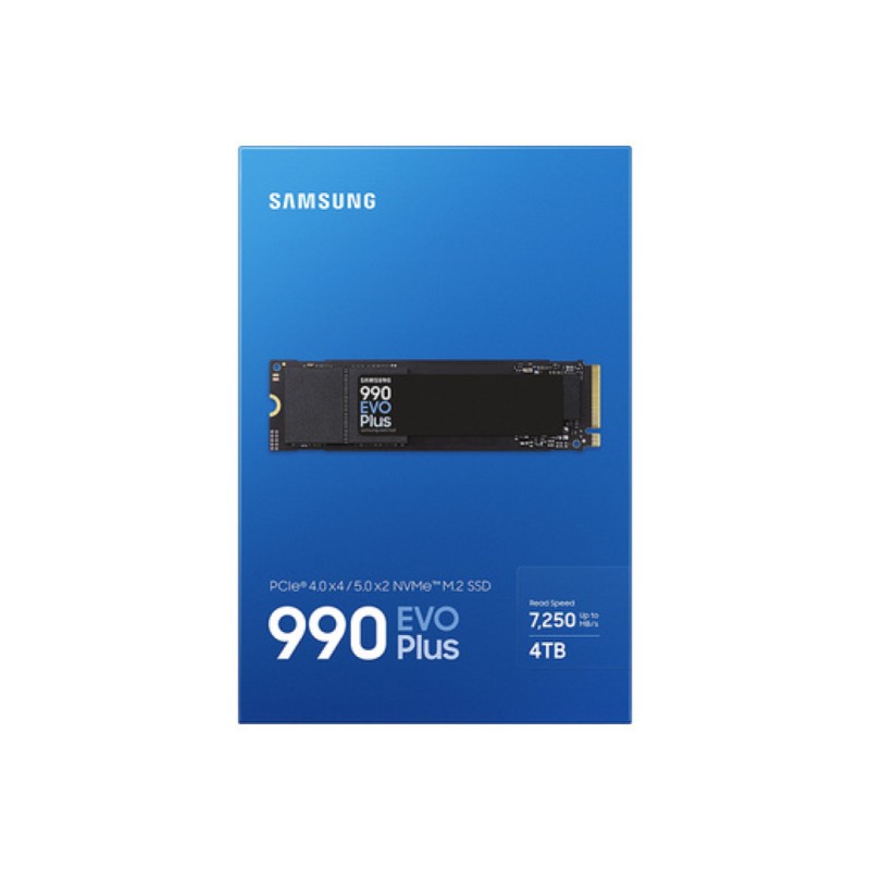 Disk SSD M.2 NVMe PCIe 4.0 4TB Samsung 990 EVO Plus 2280 7250/6300MB/s (MZ-V9S4T0BW) SAMSUNG Disk SSD M.2 NVMe PCIe 4.0 4TB Samsung 990 EVO Plus 2280 7250/6300MB/s (MZ-V9S4T0BW)