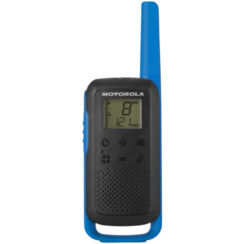 Radijska postaja Walkie Talkie Motorola T62 modra 2-KIT