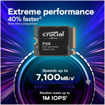 Disk SSD M.2 NVMe PCIe 4.0 1TB Crucial P3 2230 7100/6000MB/s (CT1000P310SSD2)