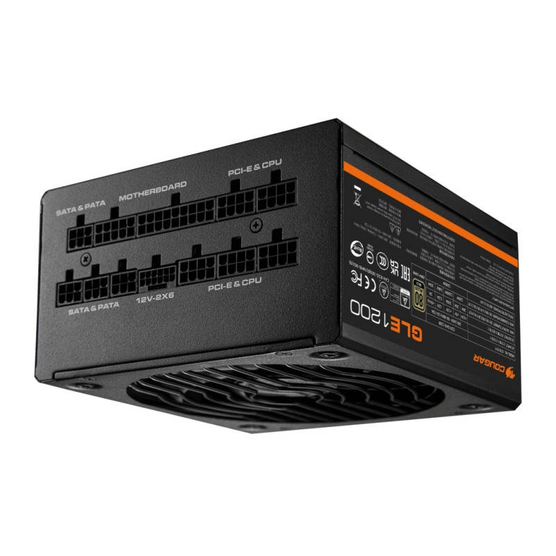 Napajalnik - 1200W Cougar GLE 80Plus Gold 91% ATX 3.1 (Gen5) Modular 120mm črna (CGR GMX-1200) Cougar Napajalnik - 1200W Cougar GLE 80Plus Gold 91% ATX 3.1 (Gen5) Modular 120mm črna (CGR GMX-1200)