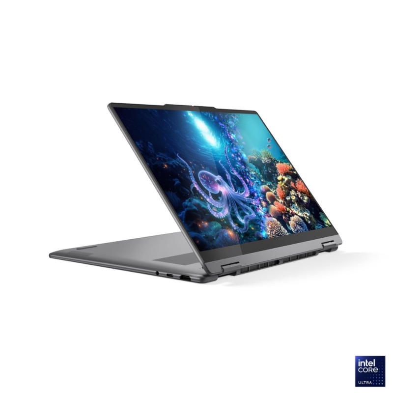 Prenosnik Lenovo 35,5 cm (14,0) Yoga 7 2-in-1 1920x1200 OLED na dotik 400nit Ultra 5-226V/16GB/512GB/BL/AI Chip: 40 TOPs/ALU/Intel Arc 130V/Win11Home (83JQ0026SC) Lenovo Prenosnik Lenovo 35,5 cm (14,0) Yoga 7 2-in-1 1920x1200 OLED na dotik 400nit Ultra 5-226V/16GB/512GB/BL/AI Chip: 40 TOPs/ALU/Intel Arc 130V/Win11Home (83JQ0026SC)