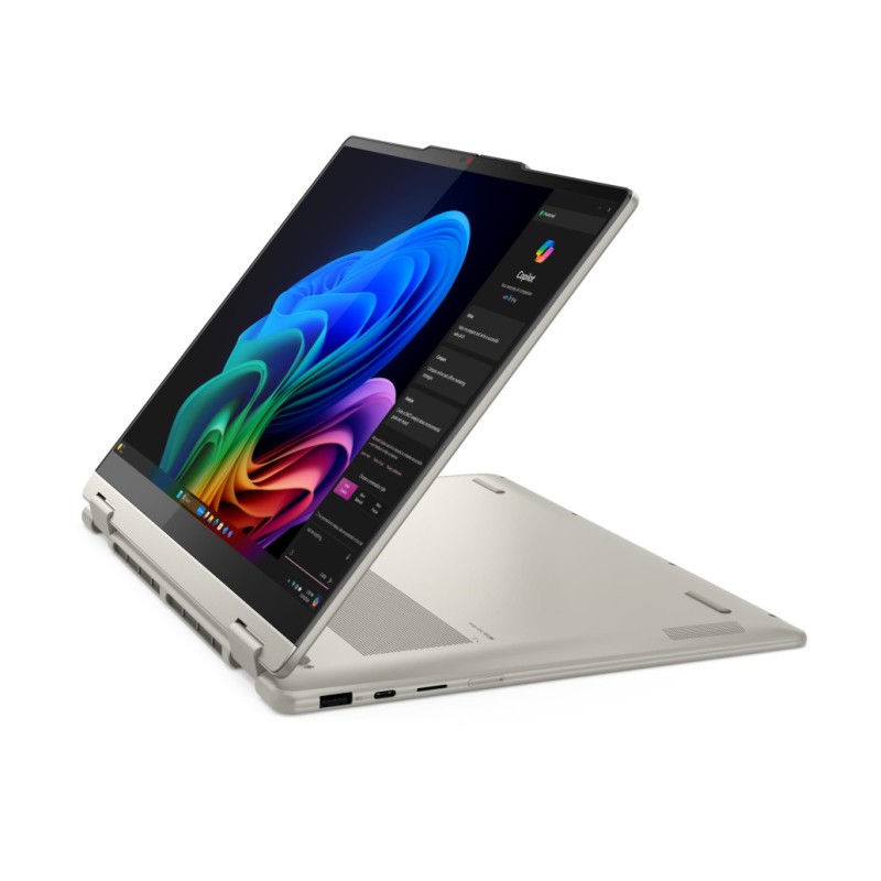 Prenosnik Lenovo 35,5 cm (14,0) Yoga 7 2-in-1 1920x1200 OLED na dotik 400nit Ryzen AI 5 340/16GB/SSD1TB/BL/AI Chip: 50 TOPs/ALU/AMD Radeon 840M/Win11Home (83JR0021SC) Lenovo Prenosnik Lenovo 35,5 cm (14,0) Yoga 7 2-in-1 1920x1200 OLED na dotik 400nit Ryzen AI 5 340/16GB/SSD1TB/BL/AI Chip: 50 TOPs/ALU/AMD Radeon 840M/Win11Home (83JR0021SC)