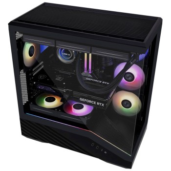 Ohišje Lian-Li Vector V100 MidiATX - črna RGB