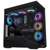 Ohišje Lian-Li Vector V100 MidiATX - črna RGB Lian-Li Ohišje Lian-Li Vector V100 MidiATX - črna RGB