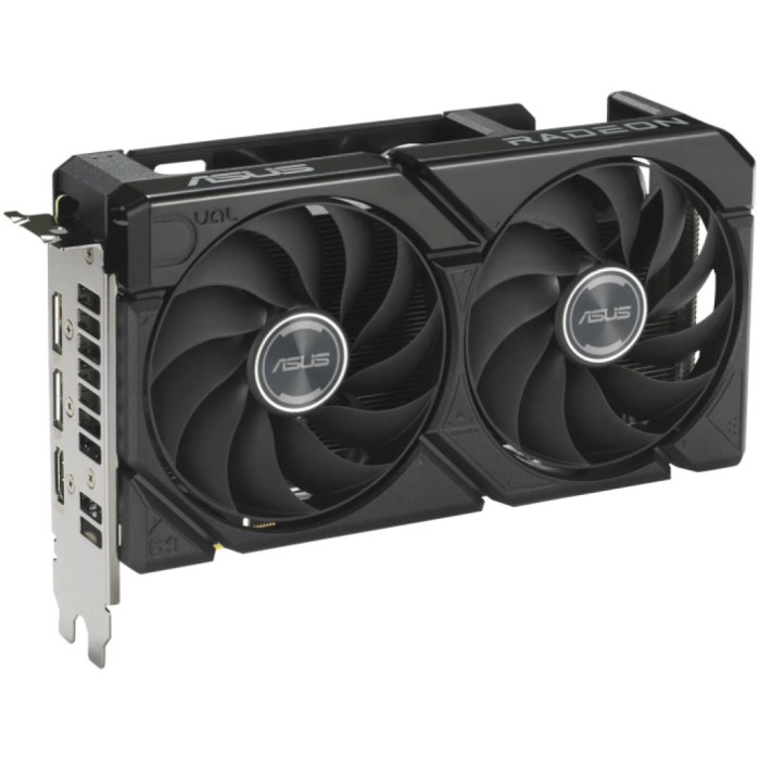 Grafična kartica AMD RX9060 XT Asus Dual - 8GB GDDR6  | 1xHDMI 2.1b 2xDisplayport 2.1a (90YV0MI1-M0NA00)