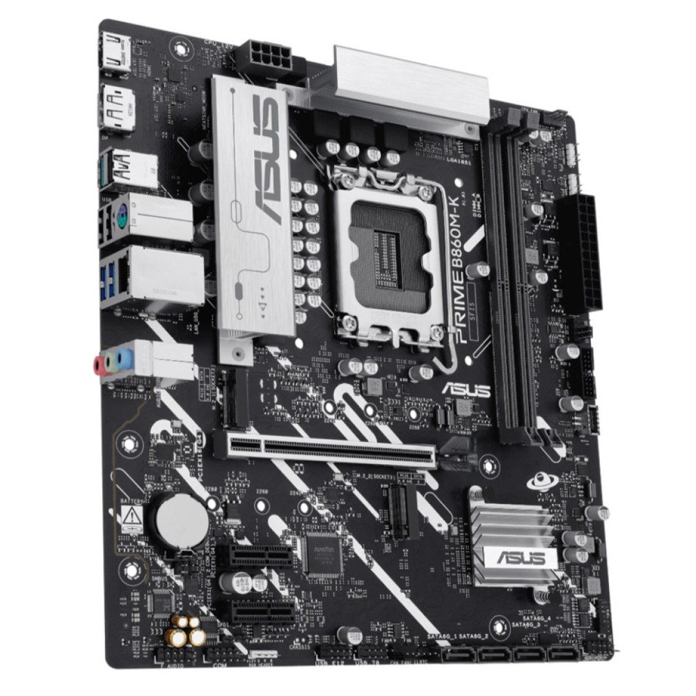 Osnovna plošča LGA1851 Asus PRIME B860M-K microATX 1xHDMI 1xDisplayPort ASUS Osnovna plošča LGA1851 Asus PRIME B860M-K microATX 1xHDMI 1xDisplayPort