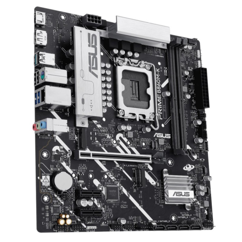 Osnovna plošča LGA1851 Asus PRIME B860M-K microATX 1xHDMI 1xDisplayPort ASUS Osnovna plošča LGA1851 Asus PRIME B860M-K microATX 1xHDMI 1xDisplayPort