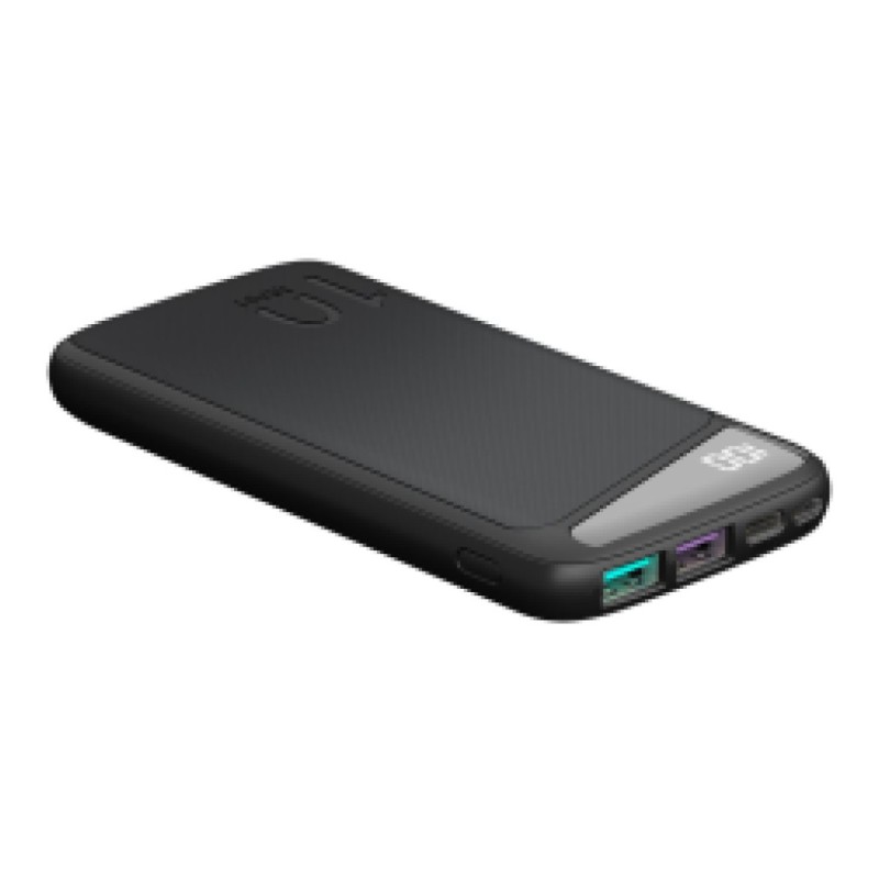 Prenosna baterija Goobay Super Charge 10.000 mAh USB-C USB3.0 črna (53936) Goobay Prenosna baterija Goobay Super Charge 10.000 mAh USB-C USB3.0 črna (53936)