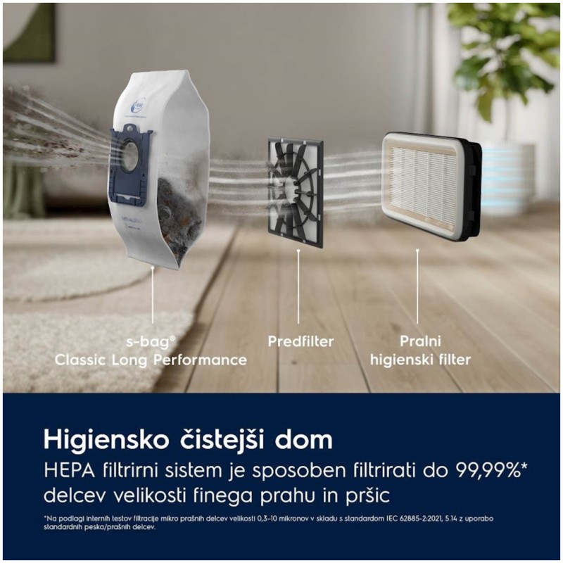 Sesalnik Electrolux EB51C1OG Z vrečko antracit siva Electrolux Sesalnik Electrolux EB51C1OG Z vrečko antracit siva