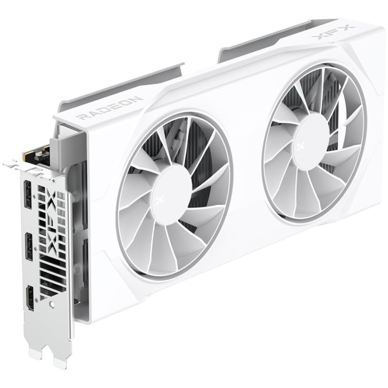 Grafična kartica AMD RX9060 XT XFX Swift OC Edition Bela - 8GB GDDR6 | 1xHDMI 1xHDMI 2.1 2xDisplayport 2.1 (RX-96TSW8GWQ) XFX Grafična kartica AMD RX9060 XT XFX Swift OC Edition Bela - 8GB GDDR6 | 1xHDMI 1xHDMI 2.1 2xDisplayport 2.1 (RX-96TSW8GWQ)