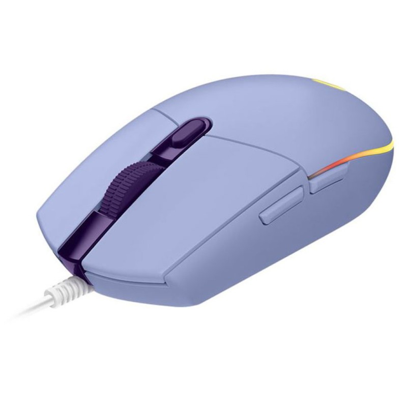 Miš Logitech USB G102 optična LightSync 8000DPI vijolična (910-005854) LOGITECH Miš Logitech USB G102 optična LightSync 8000DPI vijolična (910-005854)