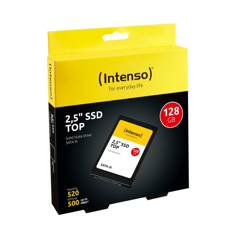 Disk SSD 6,4cm (2,5) SATA3 128GB Intenso TOP 2,5 520/300MB/s (3812430) INTENSO Disk SSD 6,4cm (2,5) SATA3 128GB Intenso TOP 2,5 520/300MB/s (3812430)