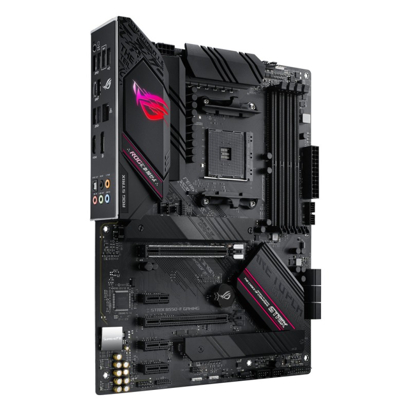 Osnovna plošča AM4 Asus ROG STRIX B550-F GAMING ATX USB3.2Gen2 DisplayPort ASUS Osnovna plošča AM4 Asus ROG STRIX B550-F GAMING ATX USB3.2Gen2 DisplayPort