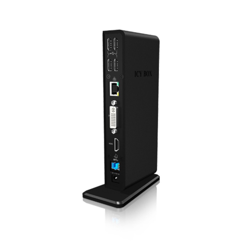 Priklopna postaja USB-A =>Icy Box IB-DK2241AC HDMI DVI 4xUSB2.0, 3xUSB3.0 1xLAN 2x3,5mm (20850) Icy Box Priklopna postaja USB-A =>Icy Box IB-DK2241AC HDMI DVI 4xUSB2.0, 3xUSB3.0 1xLAN 2x3,5mm (20850)