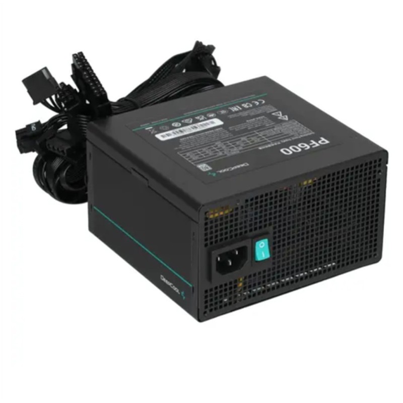 Napajalnik - 600W Deepcool PF 600 80Plus 85% ATX12V 2.4 120mm črna (R-PF600D-HA0B-EU) Deepcool Napajalnik - 600W Deepcool PF 600 80Plus 85% ATX12V 2.4 120mm črna (R-PF600D-HA0B-EU)