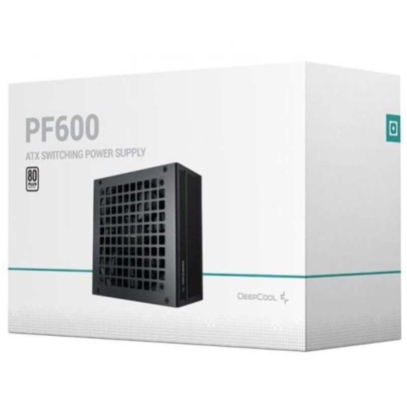 Napajalnik - 600W Deepcool PF 600 80Plus 85% ATX12V 2.4 120mm črna (R-PF600D-HA0B-EU) Deepcool Napajalnik - 600W Deepcool PF 600 80Plus 85% ATX12V 2.4 120mm črna (R-PF600D-HA0B-EU)