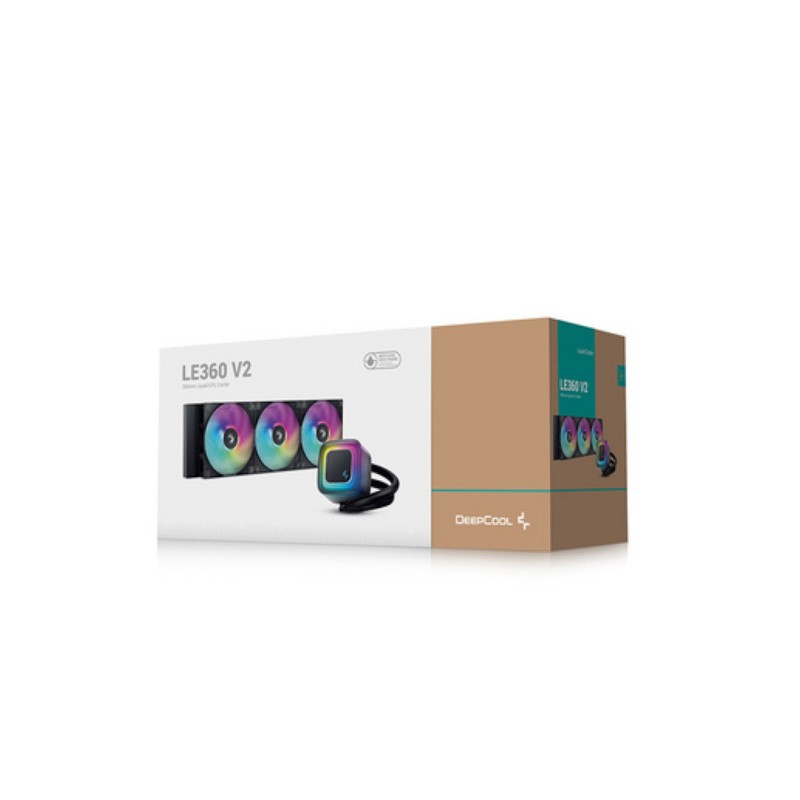 Vodno hlajenje DeepCool LE360 V2 - 360mm ARGB črna (R-LE360-BKAMMC-G-2) Deepcool Vodno hlajenje DeepCool LE360 V2 - 360mm ARGB črna (R-LE360-BKAMMC-G-2)
