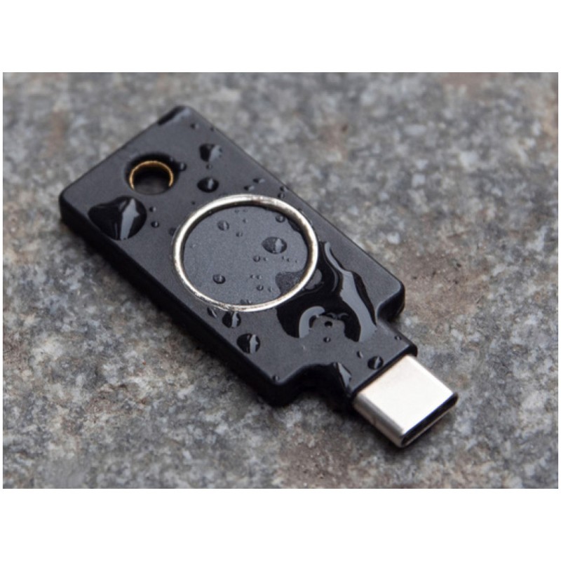 Varnostni ključ Yubico YubiKey C Bio, FIDO Edition, USB-C Yubico Varnostni ključ Yubico YubiKey C Bio, FIDO Edition, USB-C