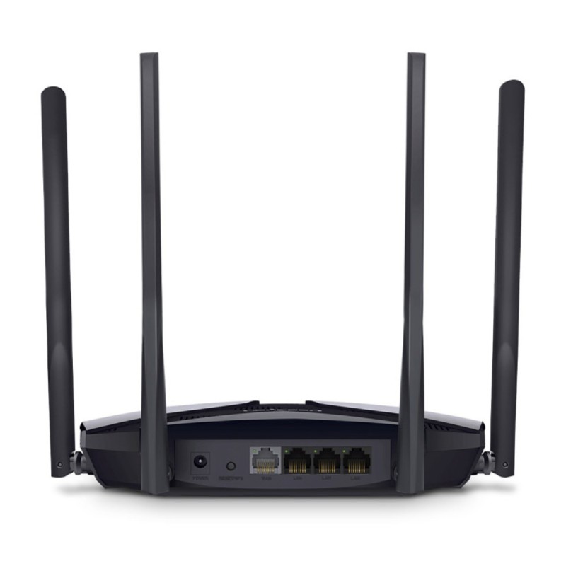 Usmerjevalnik brezžični MERCUSYS MR80X WiFi6 802.11ax AX3000 3xLAN+WAN (MR80X) MERCUSYS Usmerjevalnik brezžični MERCUSYS MR80X WiFi6 802.11ax AX3000 3xLAN+WAN (MR80X)