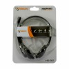 Slušalke žične SBOX naglavne z mikrofonom 2x3,5mm HS-201 črne (HS-201)