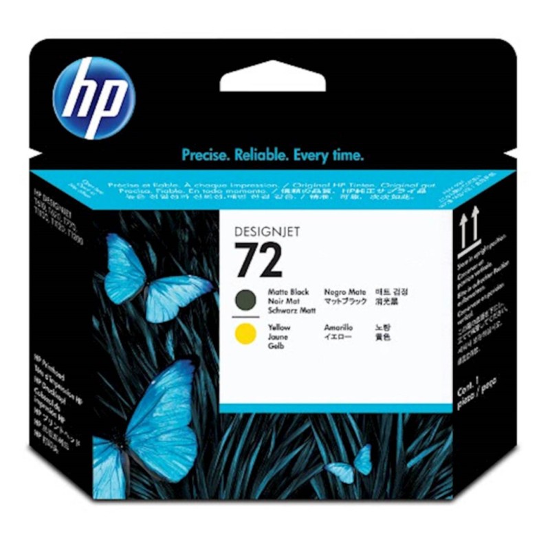 HP GLAVA MAT CRNA IN RUMENA 72 ZA DESIGNJET T1100/T610 VEC KOT 3L (C9384A) HP HP GLAVA MAT CRNA IN RUMENA 72 ZA DESIGNJET T1100/T610 VEC KOT 3L (C9384A)