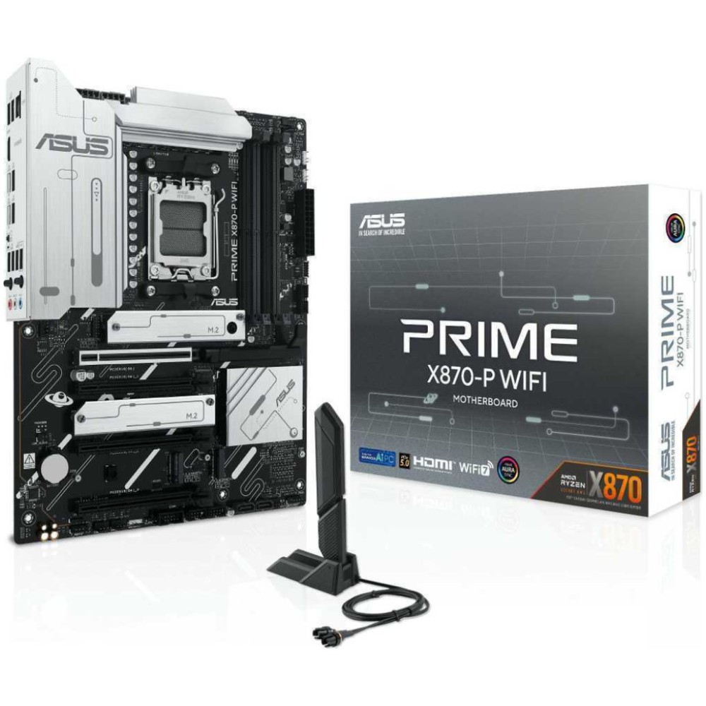 Osnovna plošča AM5 Asus Prime X870-P WiFi ATX 1xHDMI ASUS Osnovna plošča AM5 Asus Prime X870-P WiFi ATX 1xHDMI