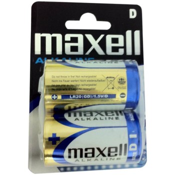 Baterijski vložek Maxell 1,5V C/LR20 2 kos (MA77441004) Baterijski vložek Maxell 1,5V C/LR20 2 kos (MA77441004)