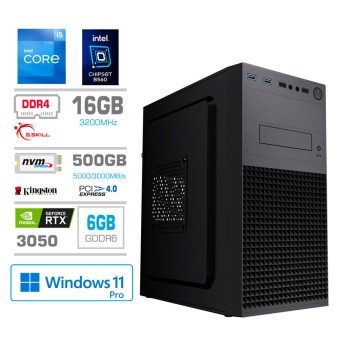 Računalnik MEGA MT S4 i5-11400F/RTX3050/16GB/500GB-4.0/450W/Win 11 PRO Računalnik MEGA MT S4 i5-11400F/RTX3050/16GB/500GB-4.0/450W/Win 11 PRO