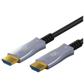 KABEL HDMI/HDMI M/M 10,0m Goobay AOC Optical Hybrid Ultra High Speed 2.1 8K@60Hz z Ethernet pozlačen črn (65558) KABEL HDMI/HDMI M/M 10,0m Goobay AOC Optical Hybrid Ultra High Speed 2.1 8K@60Hz z Ethernet pozlačen črn (65558)