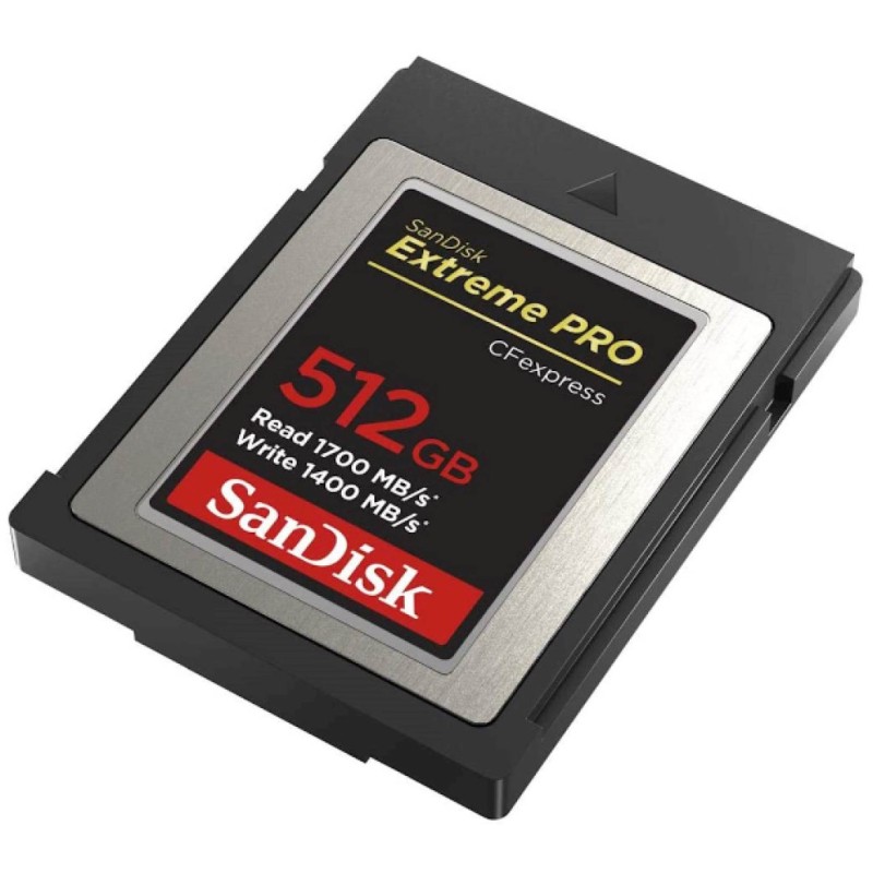 Spominska kartica CFexpress 512GB Sandisk Extreme Pro 1700MB/s/1400MB/s (SDCFE-512G-GN4NN) SANDISK Spominska kartica CFexpress 512GB Sandisk Extreme Pro 1700MB/s/1400MB/s (SDCFE-512G-GN4NN)