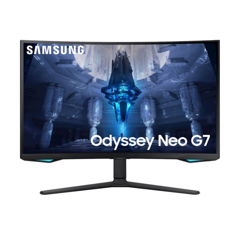 Monitor Samsung 81,3 cm (32,0) S32BG750NP 3840x2160 Gaming 165Hz VA Quantum Mini LED 1ms 2xHDMI DisplayPort 2xUSB3.0 Pivot  FreeSync Premium Pro HDR2000 Odyssey NEO G7 SAMSUNG Monitor Samsung 81,3 cm (32,0) S32BG750NP 3840x2160 Gaming 165Hz VA Quantum Mini LED 1ms 2xHDMI DisplayPort 2xUSB3.0 Pivot  FreeSync Premium Pro HDR2000 Odyssey NEO G7