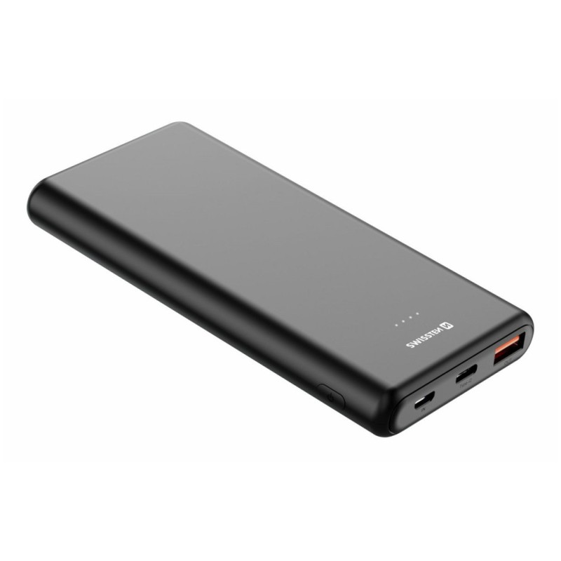 Prenosna baterija Swissten Power Line 10000mAh USB-C 20W PD USB-A 18W QC3.0 (22013912) Swissten Prenosna baterija Swissten Power Line 10000mAh USB-C 20W PD USB-A 18W QC3.0 (22013912)