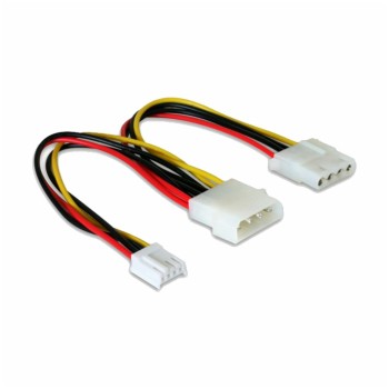 Delock adapter DC Molex M - Molex Ž + 4pin 82111