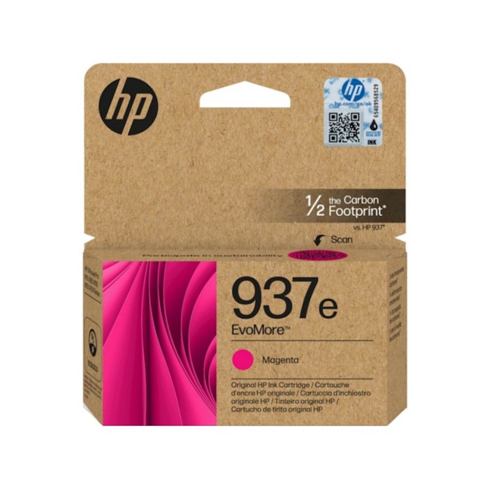 KART HP MAGENTA 937e EvoMore za OfficeJet 9120e/9130e/9720/9730/9110b/9120b/9130b za 1.600 STRANI (4S6W7NE)