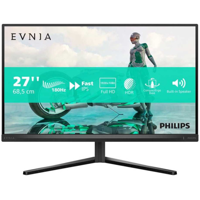 Monitor Philips 68,6 cm (27,0) 27M2N3200A 1920x1080 Gaming 200Hz OC IPS 5ms 2xHDMI DisplayPort Pivot Zvočniki  3H DCI-P3-95% AdaptiveSync HDR10 Envia 3000 PHILIPS Monitor Philips 68,6 cm (27,0) 27M2N3200A 1920x1080 Gaming 200Hz OC IPS 5ms 2xHDMI DisplayPort Pivot Zvočniki  3H DCI-P3-95% AdaptiveSync HDR10 Envia 3000