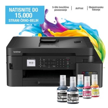 Tiskalnik multifunkcijski brizgalni barvni Brother MFC-T930DW A4 duplex tisk enostransko skeniranje USB LAN WiFi 17ppm (MFCT930DWYJ1) Tiskalnik multifunkcijski brizgalni barvni Brother MFC-T930DW A4 duplex tisk enostransko skeniranje USB LAN WiFi 17ppm (MFCT930DWYJ1)