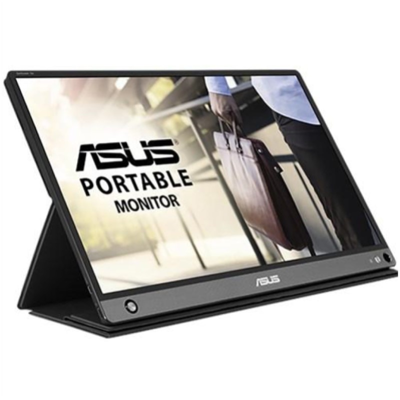 Prenosni monitor Asus 39,6 cm (15,6) MB16AHP 1920x1080 IPS 5ms Micro-HDMI USB-C Zvočniki ZenScreen Baterija 7800mAh ASUS Prenosni monitor Asus 39,6 cm (15,6) MB16AHP 1920x1080 IPS 5ms Micro-HDMI USB-C Zvočniki ZenScreen Baterija 7800mAh